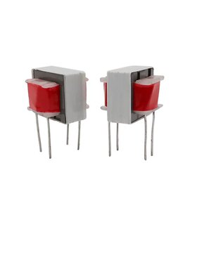 5/10Pcs EI14 Red Audio Transformers 600:600 Ohm Double-Wire