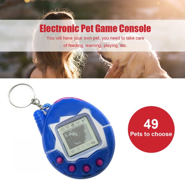 49 Pets Electronic Pet Game Console Vintage 90S Nostalgic Vi - 图3