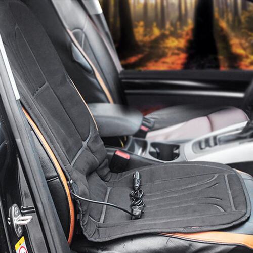 Car Van Auto Heated Padded Pad Hot Seat Cushion Cover Warmer - 图1