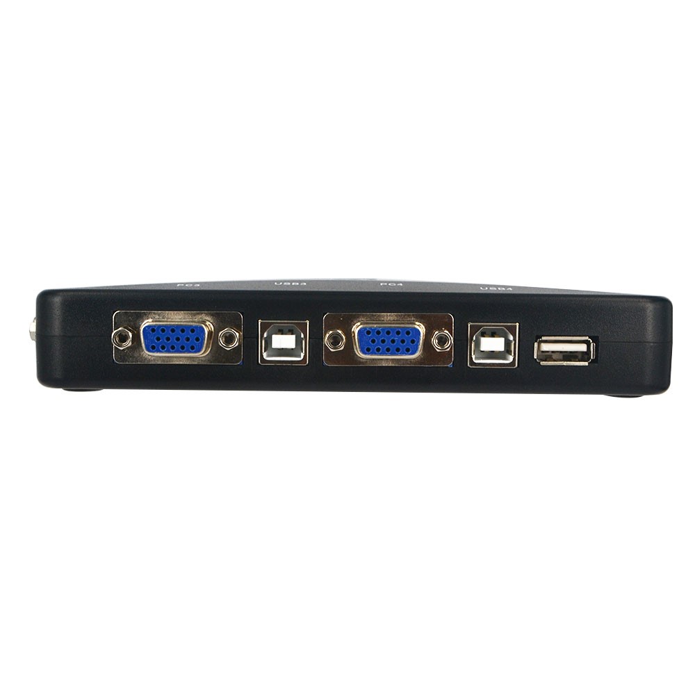 USB KVM 4  Selector VGA Print Auto Switch Moniter Box V - 图2