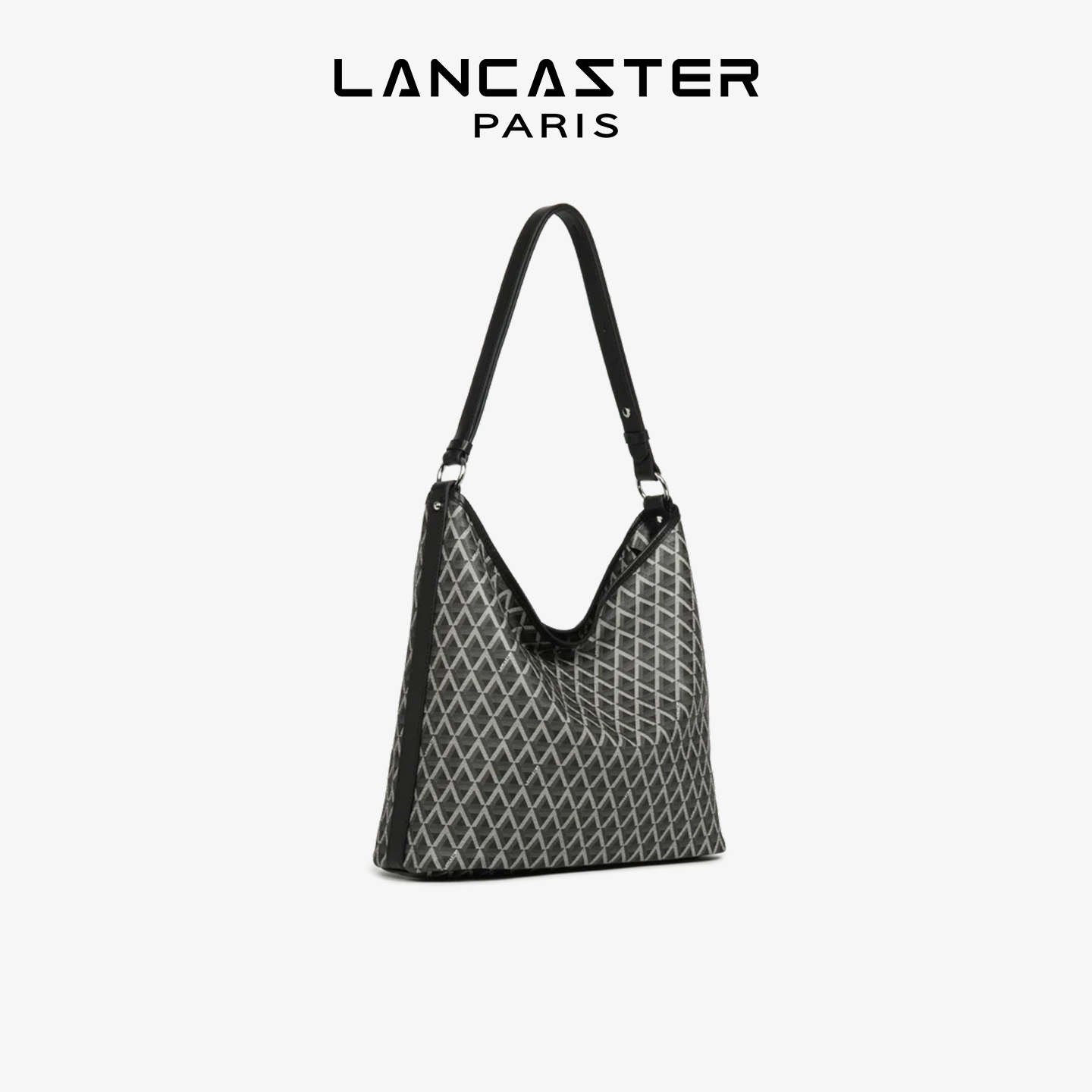 Lancaster Ikon IT系列经典老花松弛感流浪大容量通勤HOBO托特包