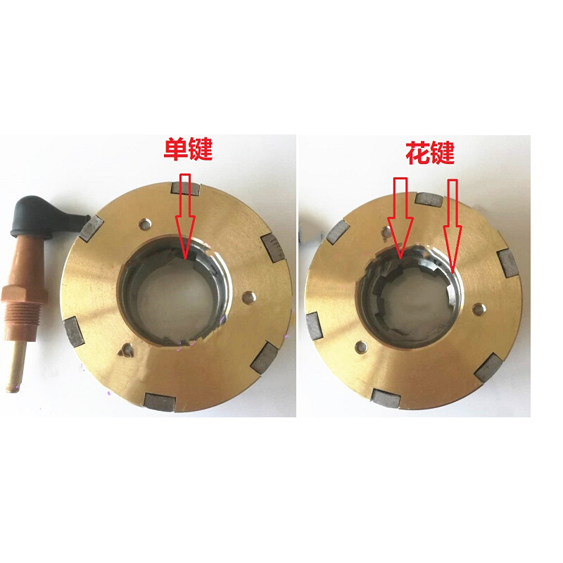 牙嵌式电磁离合器大扭矩多片24V机械DLY0-1.2A2.5A5A10A16A25A40A