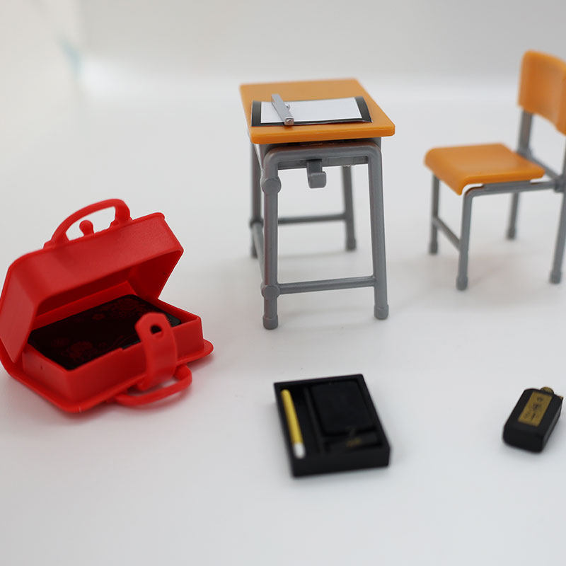 现货 日本Epoch 迷你学校书包桌椅 微缩桌子模型 笔墨纸砚 扭蛋,淘宝优惠券,粉丝福利购,淘宝优惠卷