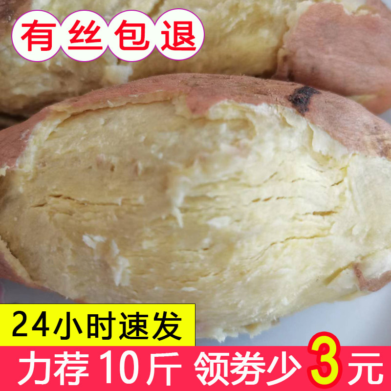 高州爆皮王新鲜农家自种10粉糯番薯 零居番薯