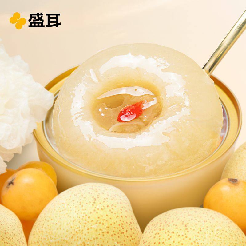 盛耳燕窝枇杷炖梨258g*6碗砀山酥梨水果罐头即食燕窝银耳甜品礼盒,淘宝优惠券,粉丝福利购,淘宝优惠卷