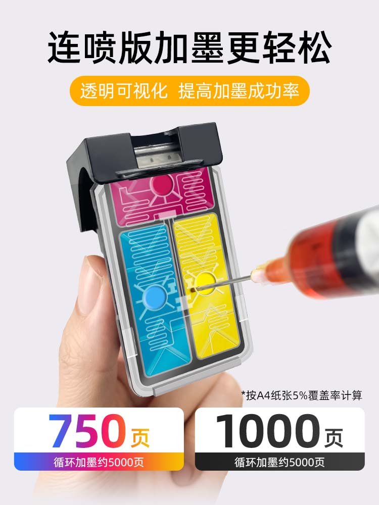 适用佳能835墨盒IP1188 835墨盒PG-835 CL-836打印机黑彩色835XL墨盒可加墨连喷改装再生品质大容量836XL - 图2