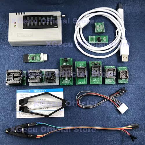 Black ZIF socket V10.27  TL866II Plus USB Programmer 15000+I - 图0
