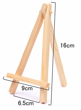 50/100pcs Kids Mini Wooden Easel Art Painting Card Stand Dis