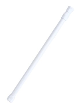 Quick-Fit Metal Telescopic Bath Shower Curtain Rail Extendab