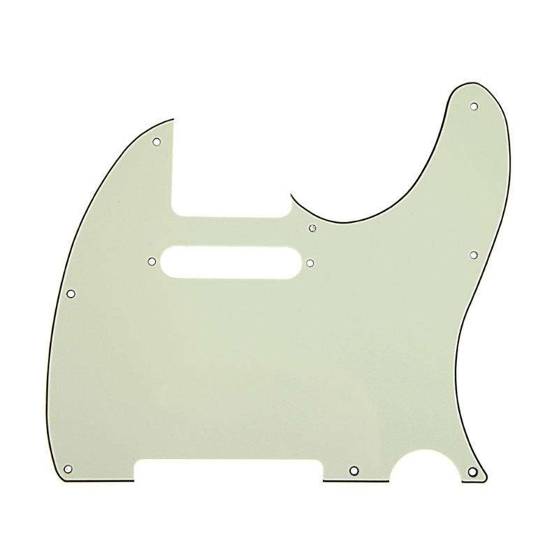 3Ply Aged Pearloid Pickguard Tele Style Guitar Pickguard Age - 图3