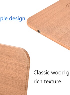 10W mouse pad wireless charger for iPhone 11 X XR XS wood w