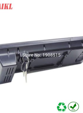 Rear rack type electric bike battery 36V 9Ah 9.6Ah lithium
