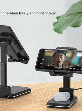 Qi Wireless Charger Stand Adjustable Cell Phone Charging Ho