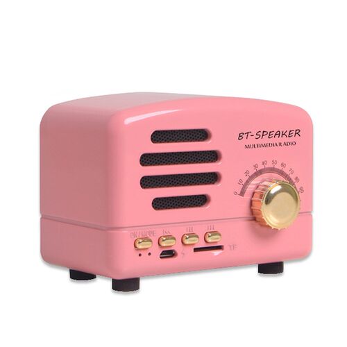 Bt01 Bluetooth Speaker Retro Compatible With Wireless Mini S - 图0