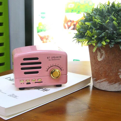 Bt01 Bluetooth Speaker Retro Compatible With Wireless Mini S - 图1