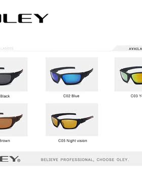 OLEY Fashion Guy's Sun Glasses Polarized Sunglasses Men Cla