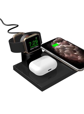 QI 3 in 1 Wireless Charger For iPhone 11 pro max samsung hu