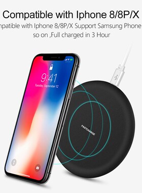 For IPhone Qi Wireless Charger Pad For IPhone 8 plus X XR X
