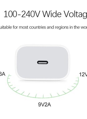 Original 20W USB C Charger For iPhone 12 Fast charger Pro M