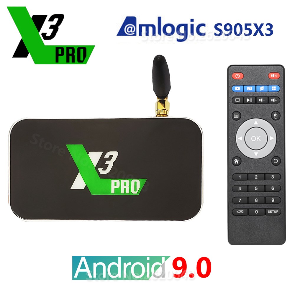 Ugoos X3 PLUS X3 PRO 4GB DDR4 RAM 64GB Smart Android 9.0 TV-图0