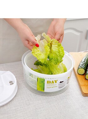 Vegetable Washer Dryer Draining Rack Basket  Kitchen Large C