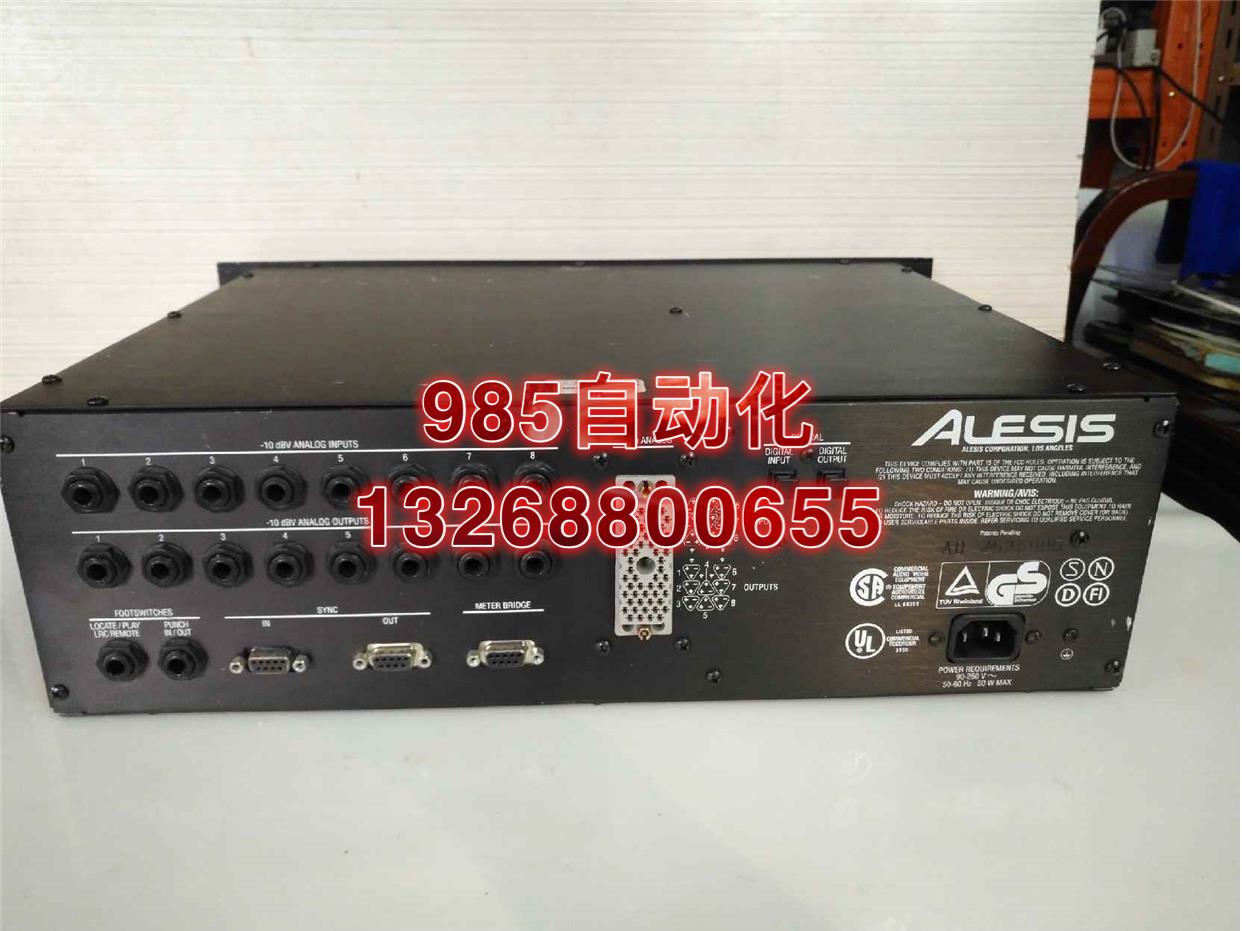 ALESIS adat八轨录影机. 美国爱丽丝多轨录影机现货出售，询价 - 图3