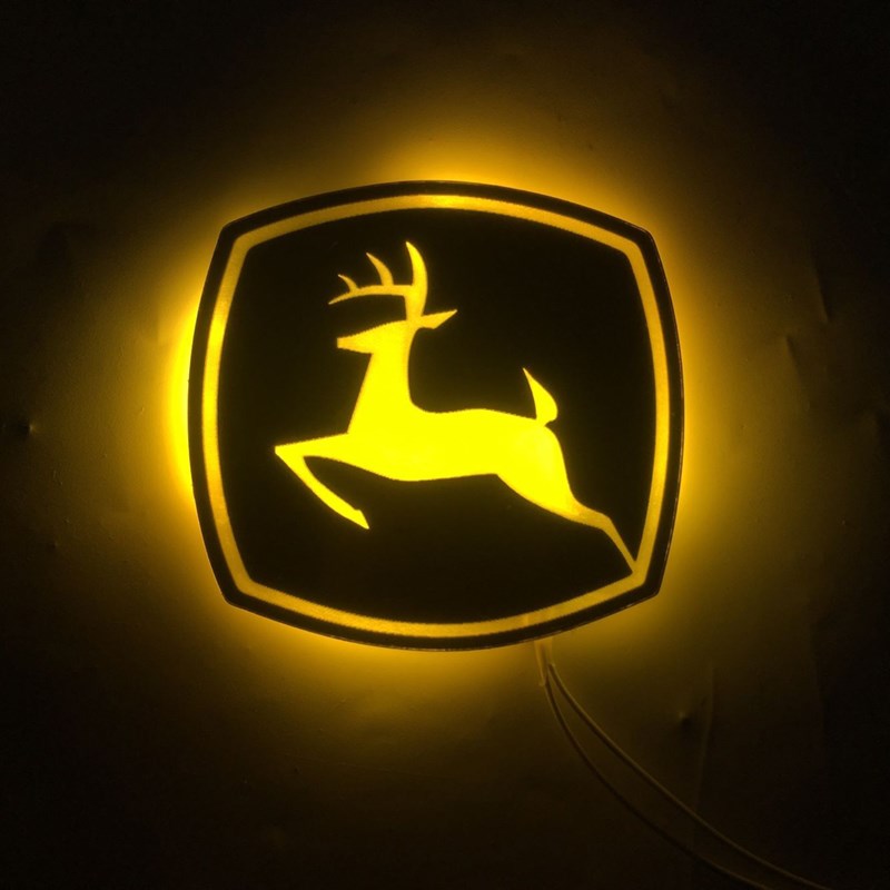 Deer 8.5X8CM LED lighting JOHN Deer DEERE/ vehicle / home / - 图0