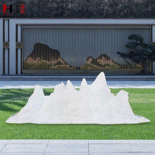 厂家直销现代商业广场大型玻璃钢雕塑创意山水园林假山雕塑摆件,淘宝优惠券,粉丝福利购,淘宝优惠卷