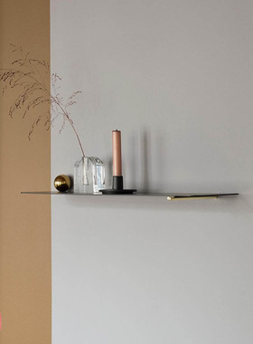 丹麦fermliving黄铜几何置物架