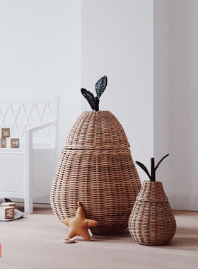 丹麦fermLIVING水果形状收纳篮