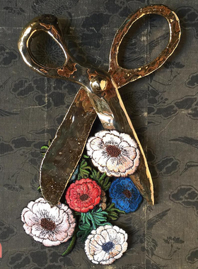 德国陶瓷特大金色装饰摆件现货