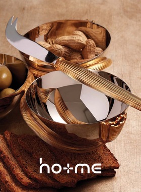 24K金立体花多层下午茶小食盘