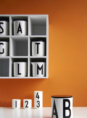 骨瓷密封收納茶葉罐黑蓋子