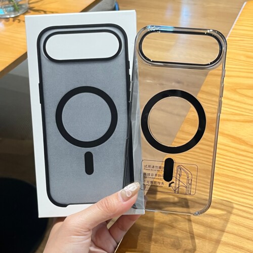 【华强北顶配版本】正品手机壳适用于苹果17promax透明壳iphone16磁吸magsafe动画15pro官网14-13-12同款Air - 图1