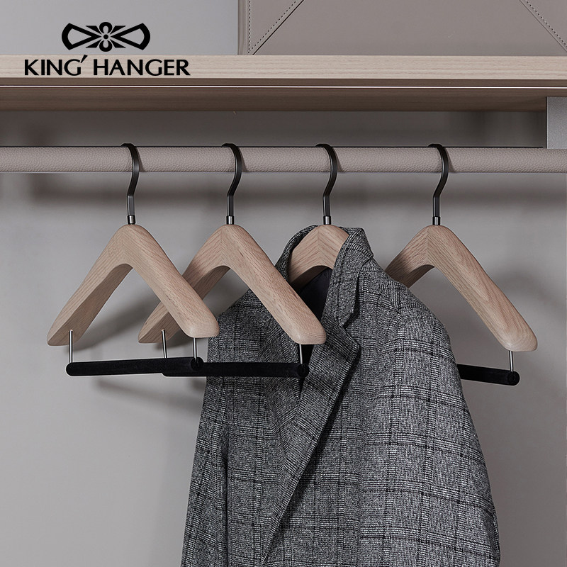 金领结原木衣架高端实木衣架衣柜衣帽间衣挂高级样板间酒店衣撑,淘宝优惠券,粉丝福利购,淘宝优惠卷