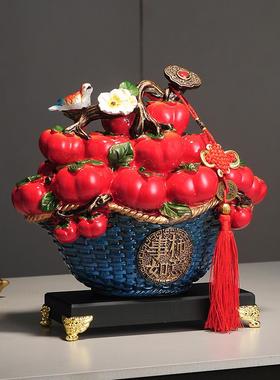 新中式新意家居装饰品摆件父母叔父长辈送礼物客厅茶几电视柜装饰