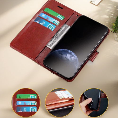 适用小米红米note12手机壳Turbo翻盖式皮套Redmi Note12TPro硅胶全包12pro极速保护套Pro+防摔R钱包12por插卡 - 图1