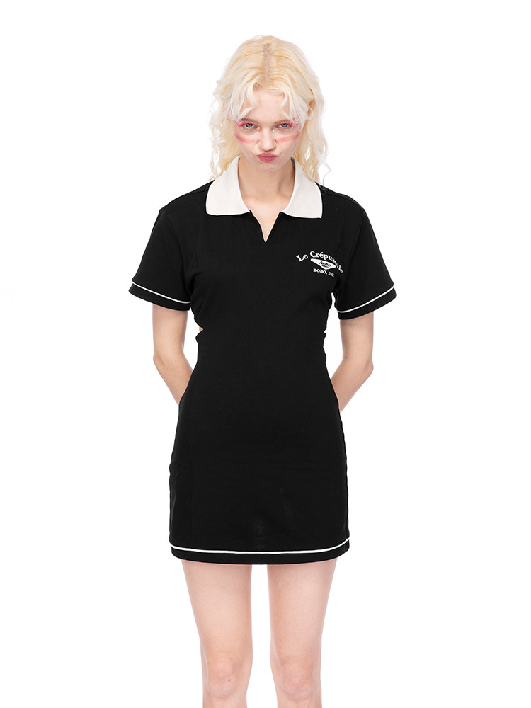 kvkv quot summer cream设计感短裙 kvkv连衣裙