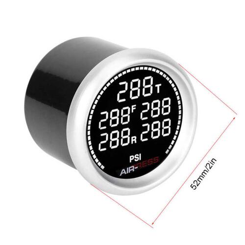 oto aksesuar auto accessorie 2in Car Air Pressure Gauge Pneu - 图1