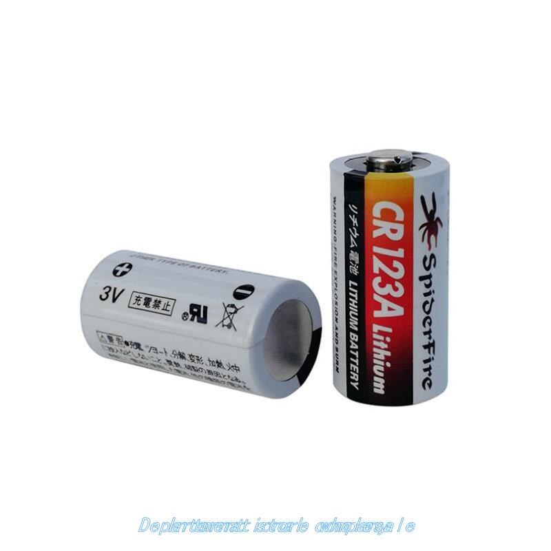 1pCs Lithium bAtteRy CR123 CR 123A CR17345 16340 CR123A 3v N - 图0