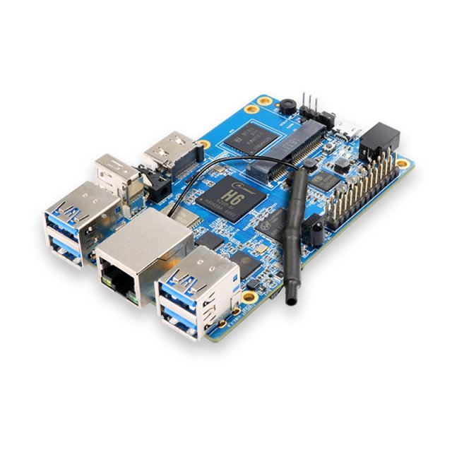 Orange PI 3 2GB+8G EMMC LPDDR3 Development Board H6 Bluetoot-图0