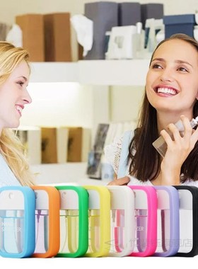 45Ml Square Transparent Travel Portable Flat Spray Bottle Hi