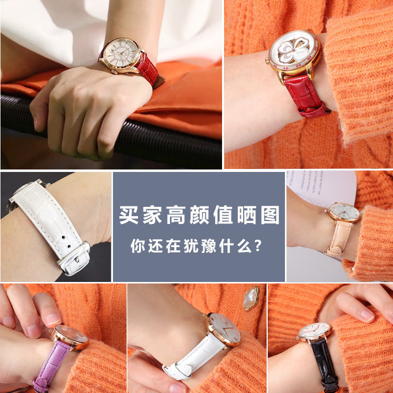 亮光红色天梭飞亚达罗西尼阿玛尼dw JHR配件