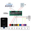 Tongtong lock Bluetooth access control mobile app access control attendance management password swipe card access control all-in-one machine fingerprint waterproof