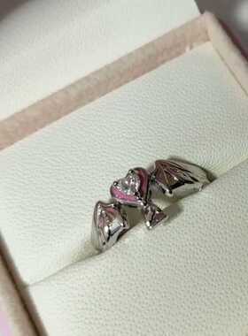 崩坏爱莉希雅周边戒指纪念戒指游戏动漫小众ins手饰开口爱心