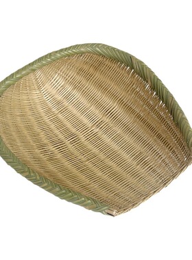 竹编开口筲箕家用厨房沥