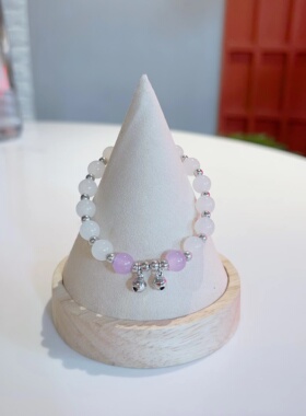 爆款铃铛琉璃闺蜜手链女独特设森系风甜美百搭彩色手串送学生礼物