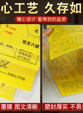 【加厚覆膜防水】易经基础知识卡