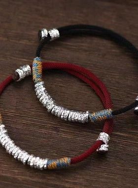 盘缠手绳情侣小众设计礼物