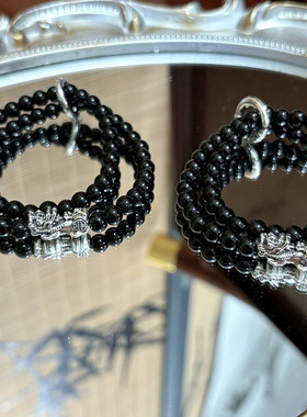 貔貅平安手串轻奢高级感转运手链